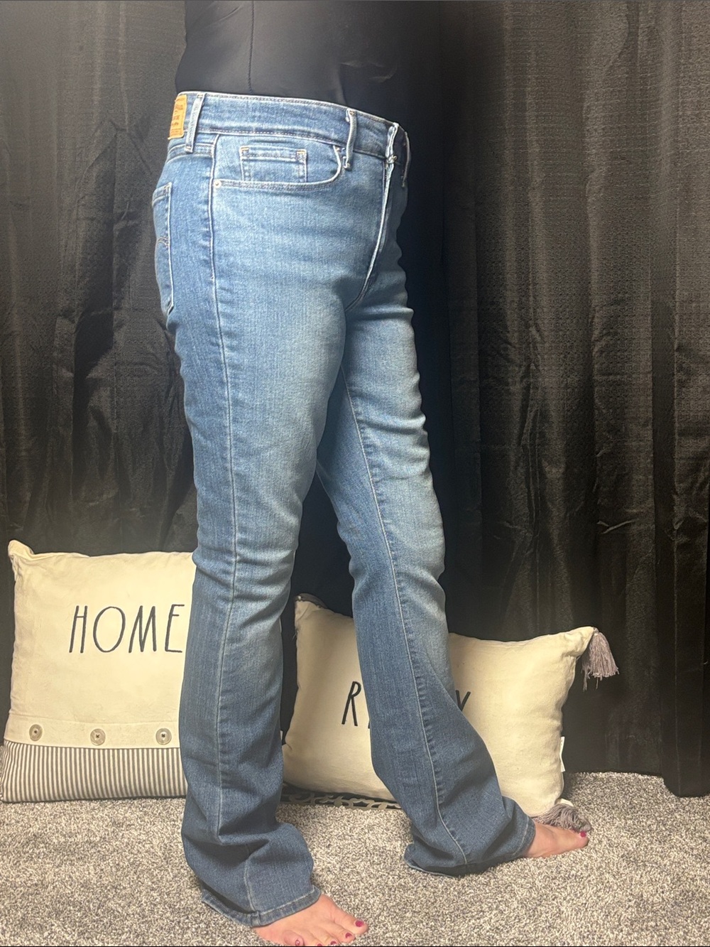 Signature by Levi Strauss Medium Blue Women's Bootcut Jeans - Picture 2 of 8